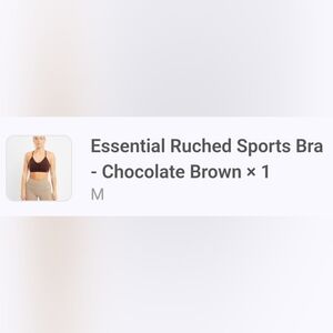 Aybl Essential Ruched Sports Bra